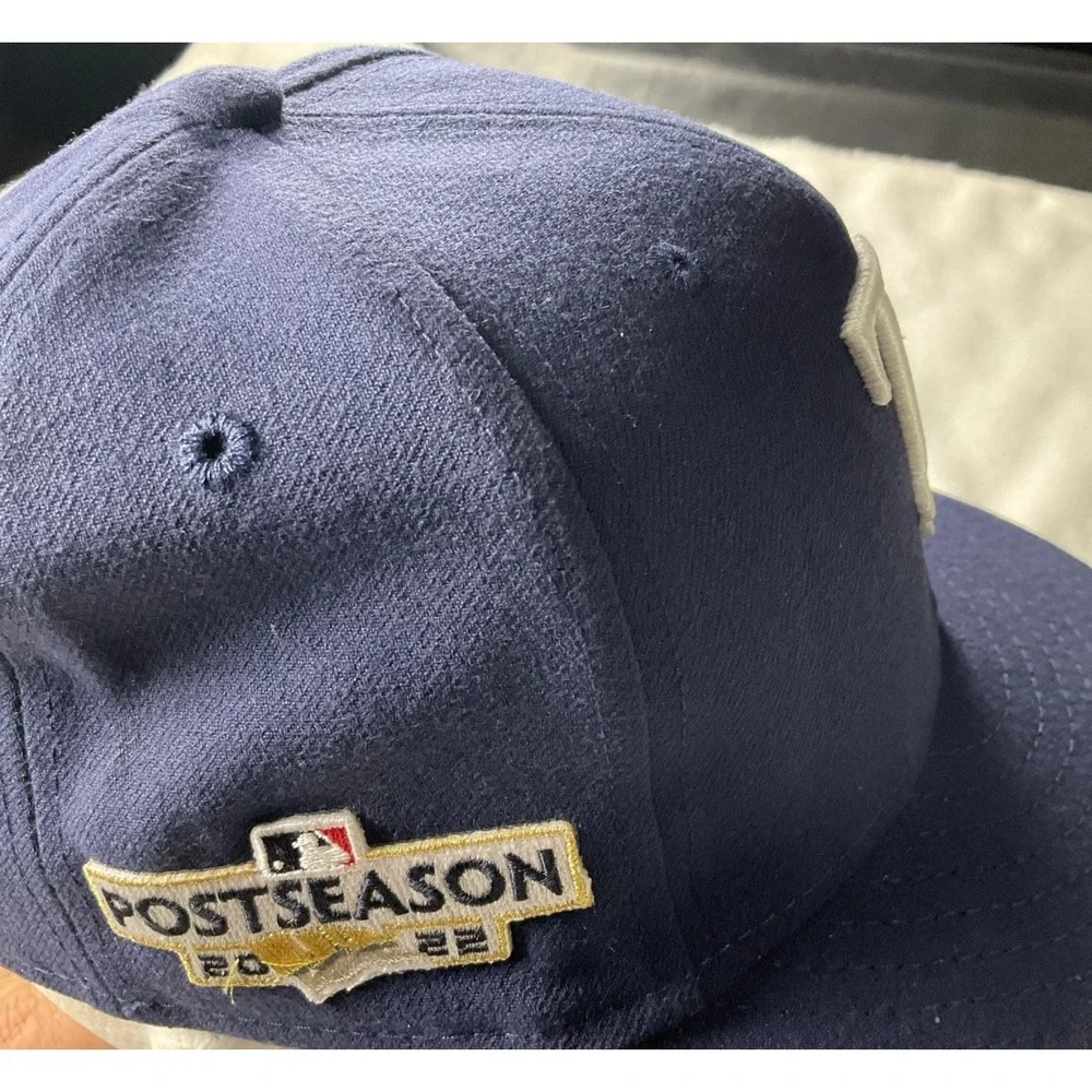 Tampa Bay Rays New Era 59FIFTY Size 7 2022 Post Season Fitted‎ MLB Baseball Hat